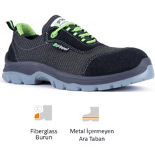 Mekap Pro Gripper Yukon GPR-174 S1P Src Fiberglass burun Kevlar Ara Taban Iş Ayakkabısı