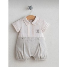 Butik Erkek Bebek %100 Pamuklu Organik Kumaş Tulum