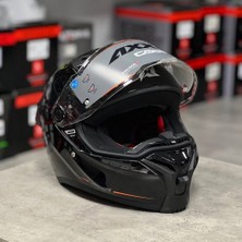 Axxis Fenix Parlak Siyah Full Face Kask