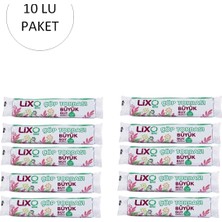 Kocadal Büyük Boy Çöp Torbası 65 x 80 cm 10 Lu Rulo x 10 Paket = 100 Adet (Mavi)