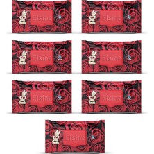 Kocadal 7 Paket Red Rose Islak Havlu Mendil 90 Adet Kapaklı Gül Kokulu