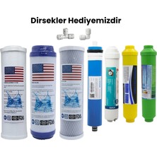 Aquatime Su Arıtma 7'li Filtre Seti Vontron Membran+Mineral+Alkalin Filtre