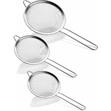 Kocadal Büyük 3'lü Metal Süzgeç ROYALEKS-CLKN-1359