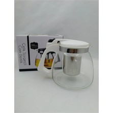 Kocadal Çelik Süzgeçli Cam Demlik 900 Ml. ROYALEKS-8882