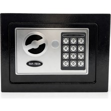 Taytech TY-004 Mini Çelik Kasa Elektronik Şifreli ve Anahtarlı