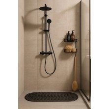 Trend Evimde Yumuşak Dokulu Kaydırmaz Paspas, Rahat ve Güvenli Banyo Deneyimi