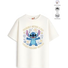 Belya Kids Wear Kız Çocuk Tam Kalıp Sh Tasarım 38 Oversize Tişört