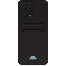 Sylar Poco X5 5g Kılıf Kelvin Kartvizitli Silikon - Siyah