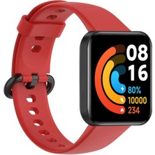 Magicool Xiaomi Redmi Watch 2 Klasik Kordon - Kırmızı