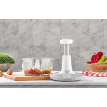 Kocadal Yakut Üstten Basmalı El Rondo Blender Çelik Bıcaklı Beyaz