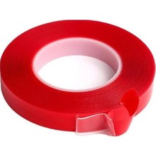 Kocadal Çift Taraflı Akrilik Silikon Bant Yüksek Mukavemetli 18MM x 2 Metre