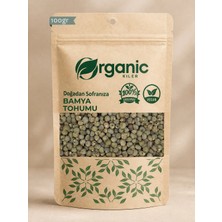Organic Kiler Bamya Tohumu 100GR Doğal & Elenmiş