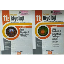 Eser Çap Yayınları 11. Sınıf Fen Lisesi Insan  Fizyolojisi 3 Kominite ve Popülasyon Ekolojisi+Insan Fizyolojisi2
