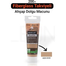 Aguaplast Ahşap Parke Tamir Macunu Açık Ceviz Mobilya Masa Dolgu Çatlak Çizik Giderici 125 ml