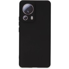 Sylar Mi 13 Lite Kılıf Nano Içi Kadife Silikon - Siyah