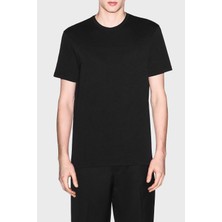 Armani Exchange Logolu % 100 Pamuk Regular Fit Bisiklet Yaka T Shirt Erkek T Shirt XM002467 AF10356 UC001