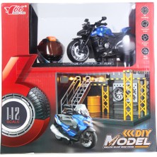 Sunman 1/12 Motosiklet Ducati Street Fighter Pb 3r Sesli