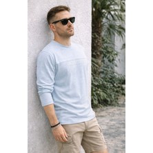 Mastiff Erkek Yazı Detaylı Bisiklet Yaka Kısa Kollu T-Shirt
