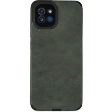 Sylar Samsung Galaxy A03 Kılıf Loop Deri Silikon - Yeşil