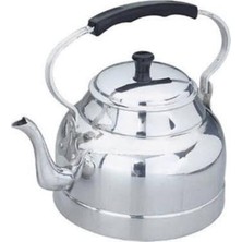 PremiumPort Usten Saplı Alüminyum Çaydanlık, Büyük Boy (4 Lt) — Dayanıklı ve Şık