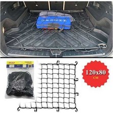 Keskin Sound Bagaj Sabitleme Filesi Siyah (Kanca APARATLI)120*80