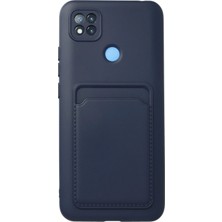 Sylar Redmi 9c Kılıf Kelvin Kartvizitli Silikon - Lacivert