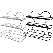 Cm Store Siyah - Krom Kalpli Folyoluk ve Streçlik Metal (5067)