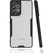 Sylar Samsung Galaxy A53 5g Kılıf Platin Silikon - Siyah