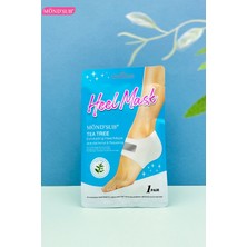 MONDSUB Çay Ağacı Özlü Soyulabilir Topuk Maskesi – Ölü Deri ve Koku Giderici Bakım (1 Adet)