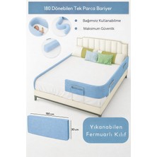 Miralay Yeni Nesil Yatak Bariyeri 180 Mavi