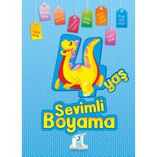 Binbir Göz Kitap Sevimli Boyama 4 Yaş