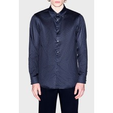 Armani Exchange Pamuklu Harf Logolu Regular Fit Gömlek Erkek Gömlek XM001942 AF19194 FB436