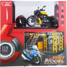 Sunman 1/12 Motosiklet Harley Wolverine Pb 3r Sesli ve Işıklı