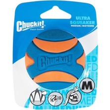 Chuckit! Ultra Squeaker Sesli Köpek Oyun Topu Orta Boy