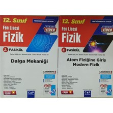 Eser Çap Yayınları 12. Sınıf Fen Lisesi Fizik+Dalga Mekaniği+Atom Fiziğinegiriş Modern Fizik