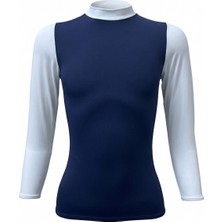 Look Me Color-Block Uzun Kollu Rushguard