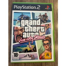 Rockstar Ps2 Grand Theft Auto Vıce Cıty Storıes Gta Orjinal Oyun Full Içerik 10/9 Disk Kondüsyonu