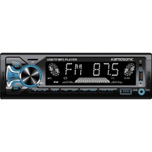 Kamasonic KS-MX1235 4x 60 Watt Bluetooth Oto Teyp Kamosonic