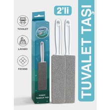 Pomex Temizlik Taşı -2'li - Seramik, Lavabo, Klozet ve Sert Yüzeyler Için