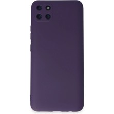 Sylar Realme C11 Kılıf Nano Içi Kadife Silikon - Mor