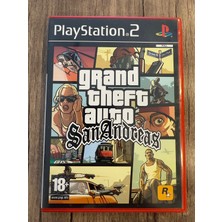 Rockstar Ps2 Grand Theft Auto San Andreas Gta Orjinal Oyun Full Içerik 10/9 Disk Kondüsyonu