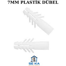Seka Hand Tools 7mm Plastik Dübel 1000 Adet