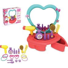 Esranın Dünyası 16 Parça Candy & Ken Oyuncak Güzellik Salonu RSPRD34-ESRDNS