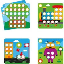 Esranın Dünyası Kumtoys Rengini Keşfet Dikkat ve Kavrama Oyunu RSPRD34-ESRDNS