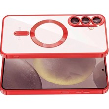 Sylar Samsung Galaxy S26 Plus Kross Magneticsafe Kapak - Kırmızı