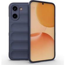 Gpack Xiaomi Poco X8 Pro Kılıf Etnik Optimum Silikon Lacivert