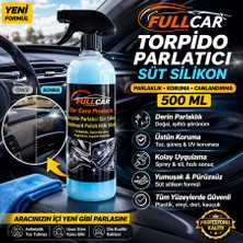 Fullcar Torpido Parlatıcı Süt Silikon – 500 ml