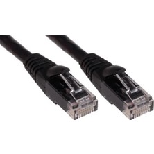 Binbir Göz Bilgisayar Ods C6-Utp-Lszh-Blk 1mt Utp Cat6 Patch Cord Lsoh Sıyah 4X2X24# 24 Awg