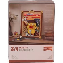 Gray Line Gry LZ-1288 Ördek Ahşap Boyama 893 Parça Block Oyuncak Nel1