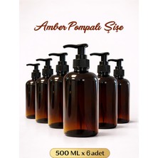 Alubrella Amber Dispenser Şişe 500 ml - 6 Adet